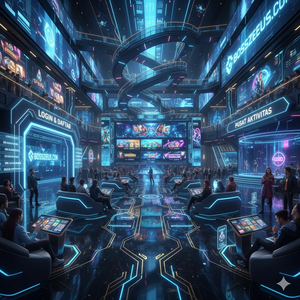 BOSSZEUS Pusat Aktivitas dan Hiburan Berteknologi Tinggi