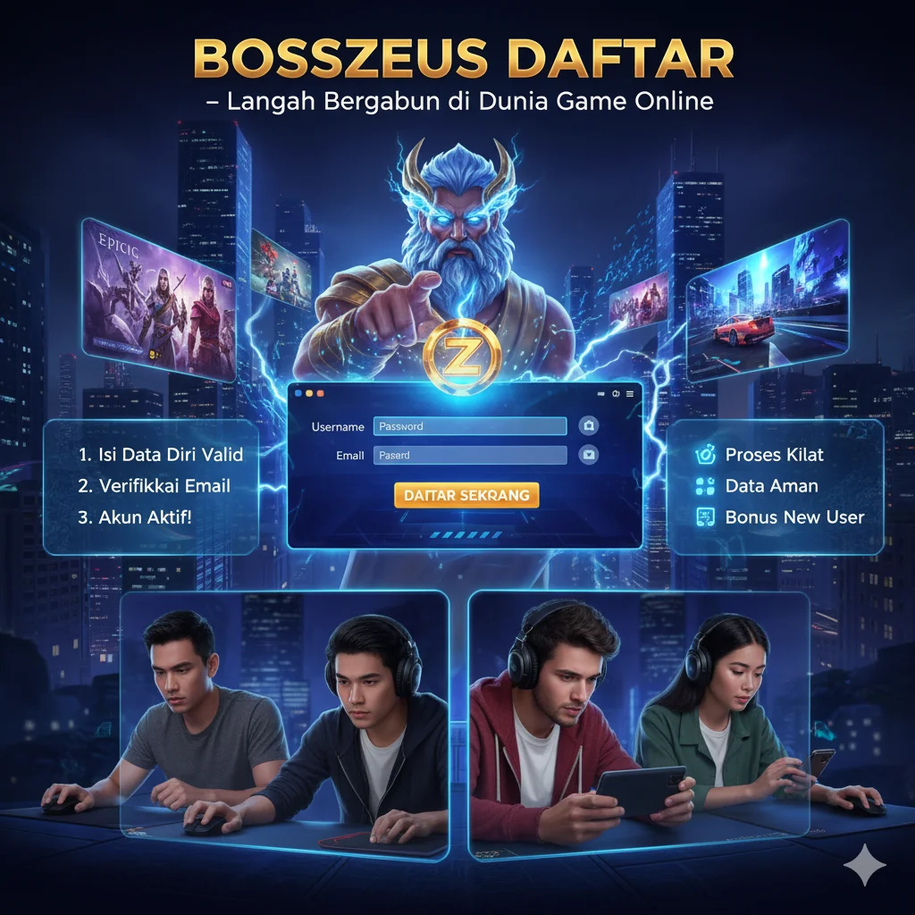 BOSSZEUS DAFTAR – Langkah Bergabung di Dunia Game