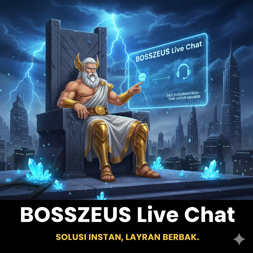 BOSSZEUS Live Chat – Dukungan Real-Time untuk Member